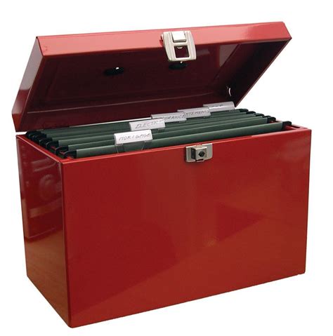 red metal filing box|lockable metal filing box.